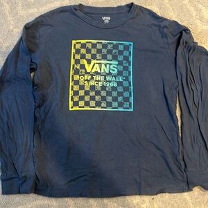 Boys long sleeve Vans shirt